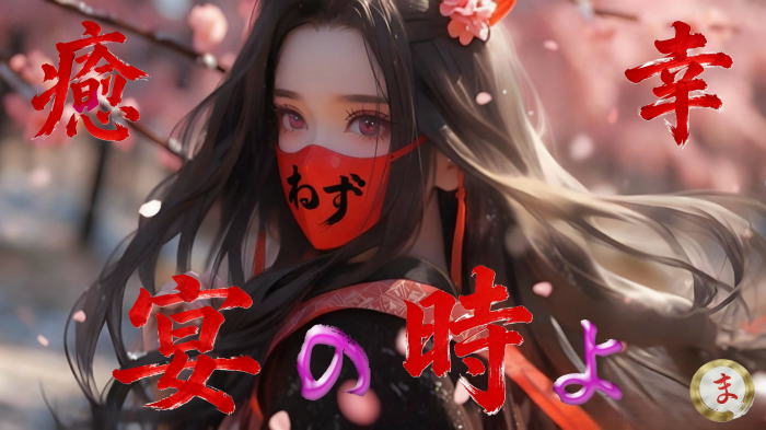 癒し宴アニメイラスト画像